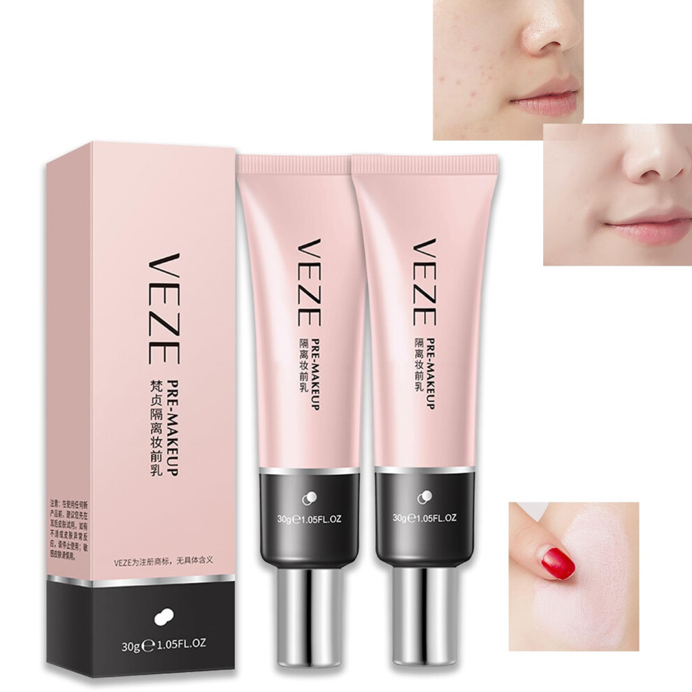 Face Primer and Concealer Primer Set 30ml x2 Long Lasting Waterproof Oil Control Brightening