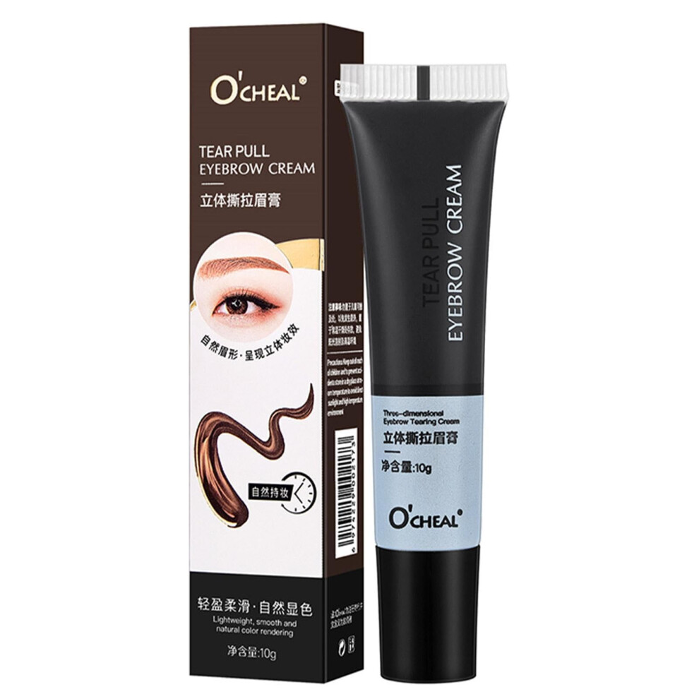 Brow Gel Tint Waterproof LongLasting Peel Off Eyebrow Tint for Natural Look Women