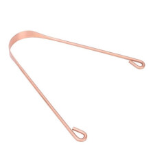 Cikonielf Clean Tongue Scraper, Pure Copper Tongue Cleaner, Bad Breath Elimination