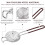 2pcs Egg White and Yolk Separator - Egg White Extractor - Egg Yolk and Egg White Filter 3