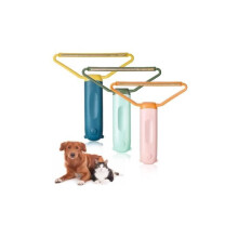 Set of 3 pet grooming brushes for cats and dogs, portable, reusable, self-cleaning, hair removal brush