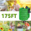 OHMG Expandable Garden Hose - 175FT - 7 Spray Modes - Green 1