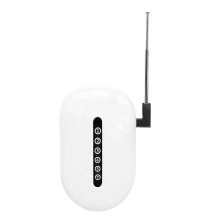 433-MHz-Funksignalverstärker, Langstreckenverstärker, Durchdringung von Wänden ohne Hindernisse, Heimgebrauch, AlarWhite