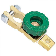 Die kompatiblen Spurtar-Batterieschutzschalter passen auf die meisten oberen Anschlüsse (15-17 mm konischer Batterie-Minuspol).