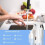 Automatic 200ml liquid soap dispenser - white - battery operated - smart touchless induction - for hand washing 4