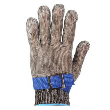 Cut Resistant Glove Stainless Steel Metal Mesh Level 5 Safety for Kitchen Meat Cutting Size M