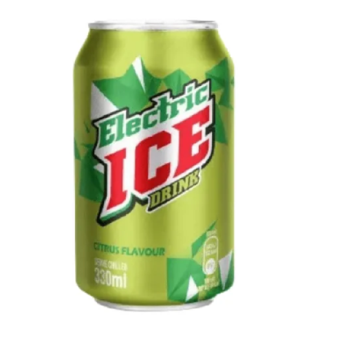 Ice Electric Citrus Can 330ml (Pack of 24)