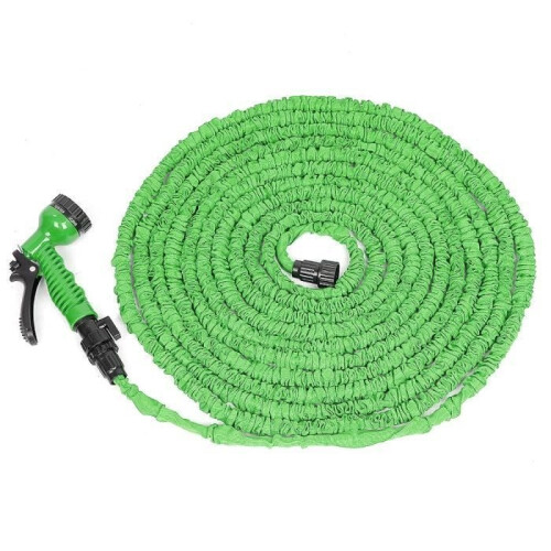 OHMG Expandable Garden Hose - 175FT - 7 Spray Modes - Green 2