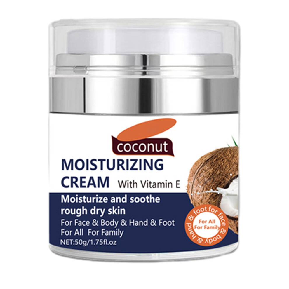 Face Moisturizer with Deep Hydration, Lightweight NonGreasy Face and Body Cream for All Skin Types