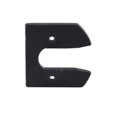 Hinterradbefestigungsblock für Xiaomi M365 PRO PRO2 1S Lite Elektroroller, Stahl, Schwarz