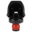 Sealing Cap - Qiilu - 5pcs - Plastic and silicone - Red and black - Durable and practical 3