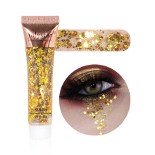 Body Glitter Gel with LongLasting Sparkle, Holographic Mermaid Glitter for Face Hair Festivals