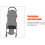 Adjustable Stroller Footrest with Ergonomic Curved Support, Universal Baby Stroller Accessory for Comfort 4