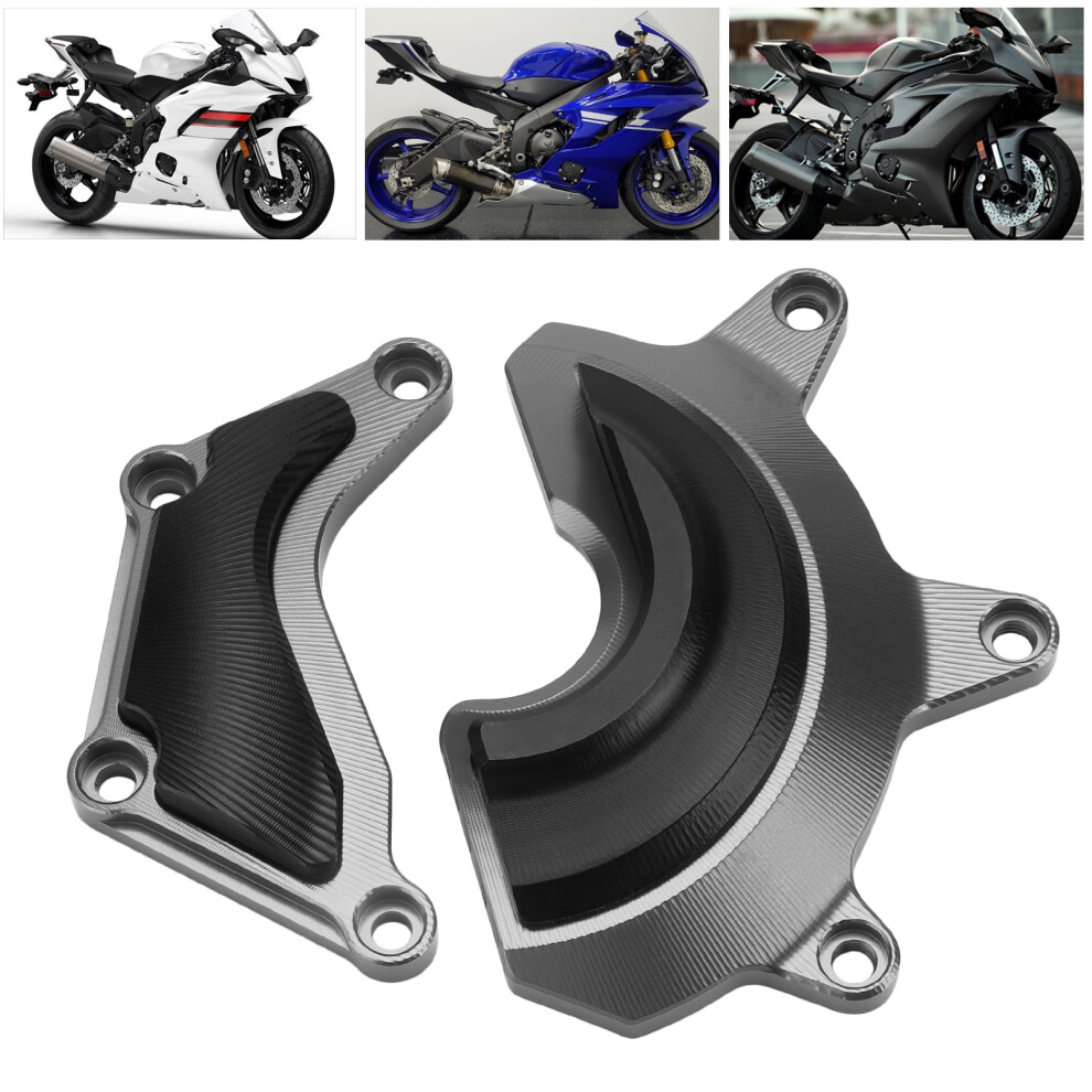 Motorcycle Engine Cover Slider Guard For Yamaha Yzf R6 2019-2021 Titanium 8431382424290