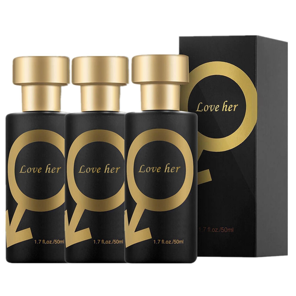 Golden Men's Cologne Set With Longlasting Scent, Confidence Boosting Fragrance For Men, 3Pcs