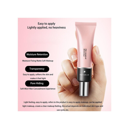 Makeup Primer and Concealer Set, Longlasting Flawless Coverage, Oil Control Matte Finish, 3pcs 1