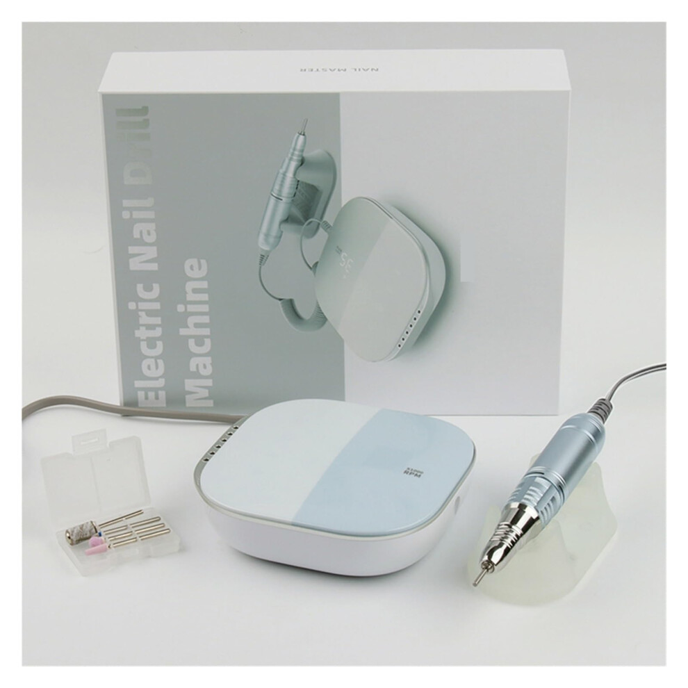 Electric Nail Drill 35000 RPM for Acrylic and Gel Nails with LCD Touch Control and Low Noise