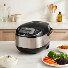 5L Multifunctional Rice Cooker with Steamer