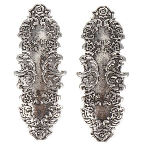 Accessori per forcine per capelli, forcine retrò per donne, 4 pezzi, fermagli in argento