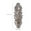 Accessori per forcine per capelli, forcine retrò per donne, 4 pezzi, fermagli in argento 2