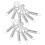 Spring Hooks for Cage Doors Multi-purpose Use Keeps Pets Secure 12Pcs 2