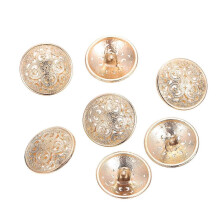 100 stuks ronde, holle metalen knopen voor doe-het-zelfprojecten, kledingaccessoires en dagelijks gebruik, 1,5 x 1,5 cm, duurzaam