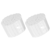Rolos de algodão altamente absorventes para cuidados infantis e adultos, 3,80 x 0,80 x 0,80 cm, 100 unidades.