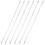 Vertical Blind Pull Rod Blind Wand Replacement Professional Design POM 20.9X0.6X0.6in Tilting Control 6Pcs 1