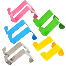 Door Hook Hanger 10Pcs Stainless Steel for Hanging Use in Assorted Colors