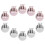 Multi-Purpose Hooks Rotatable Wall Hook for Kitchen and Bathroom 40Pcs 1