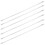Vertical Blind Pull Rod Blind Wand Replacement Professional Design POM 20.9X0.6X0.6in Tilting Control 6Pcs 4