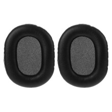Headphones Ear Pads Cushions Round Foam Music Listening 2Pcs