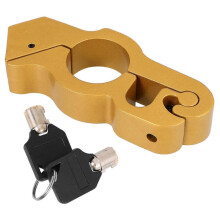 Sturdy Alloy Motorcycle Handlebar Lock Brake Security Clamp Lightweight Theft Deterrent for Scooters and Motorbikes