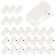 Self-Adhesive Photo Clips 60 Pcs Small Universal Clips for Daily Use on Mirrors Tiles and Bathroom Walls in Simple Design