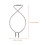 Silver Ceiling Hooks Grid Clip Steel Hanging Hooks for Office 240Pcs 2