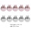 Multi-Purpose Hooks Rotatable Wall Hook for Kitchen and Bathroom 40Pcs 2
