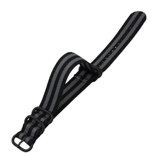 Universal Watch Strap Adjustable Wrist Strap For Watch Simple Design 24mm Grey 1Pack