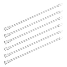 Vervangende verticale jaloeziestang van transparant plastic met haak, set van 30 stuks.
