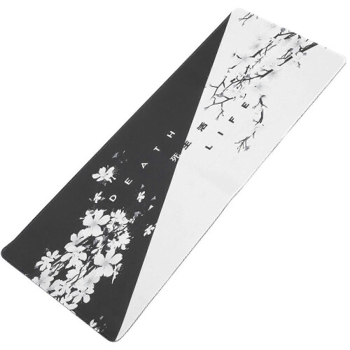 Cherry Blossom Gaming Mousepad Rectangular Minimalist Home Office 80X30X0.3CM Non-Slip 1Pcs 1