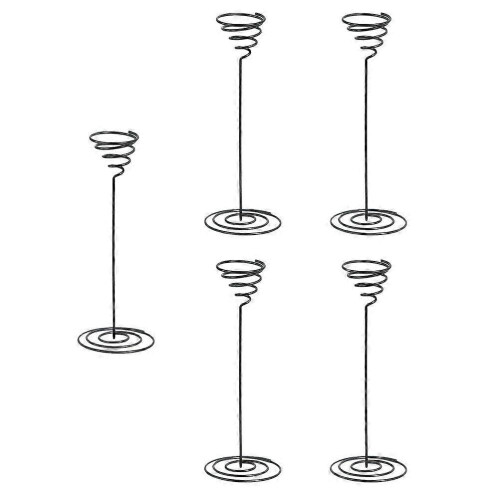 Suporte de metal flexível e extensível para plantas, com 5 peças. 2