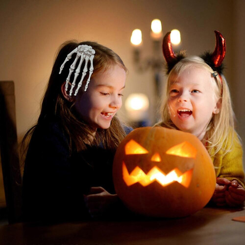 Διακόσμηση Χεριού με Σκελετό για Halloween, Σκελετός Χεριού για 2 Τεμάχια Πάρτι Halloween 2