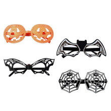 Halloween-Brillen zur Dekoration, 4er-Pack, Festival-Requisite, Kostümbrillen