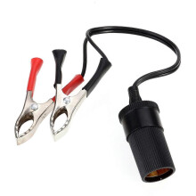 Accuklem voor 12V DC sigarettenaanstekeradapter