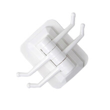 Rotatable Wall Hanger 6 Pcs Self Adhesive Hooks for Household Kitchen Bathroom Bedroom Activities