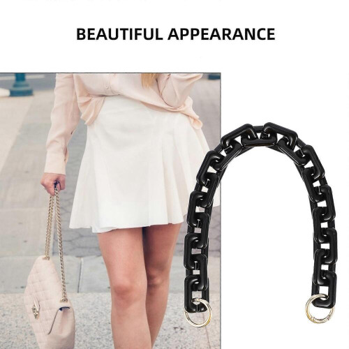 Bag Chain Decorative Handbag Strap for 3Pcs Black Chain Supply 2
