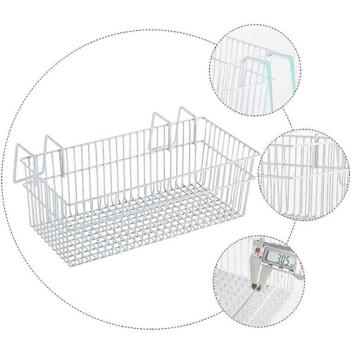 Iron Hanging Storage Basket for Office 3Pcs Set 2