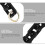 Bag Chain Decorative Handbag Strap for 3Pcs Black Chain Supply 4