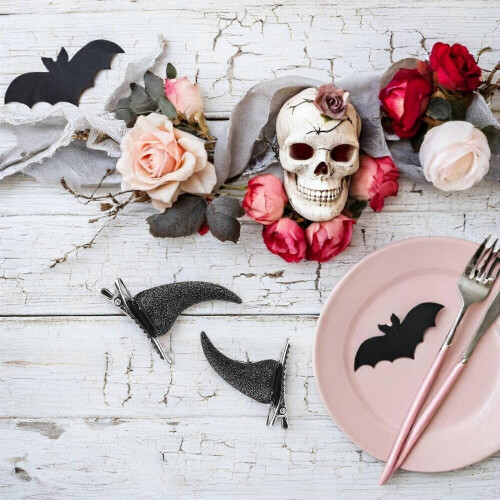 Κλιπ μαλλιών Cosplay Horn για το Halloween 16 τεμάχια φουρκέτα Horn 1
