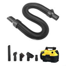 Ersatzschlauch für Dewalt DCV580/DCV581H Staubsauger-Set, 6-teiliges Set mit Bürsten und Adaptern, Saugkopf