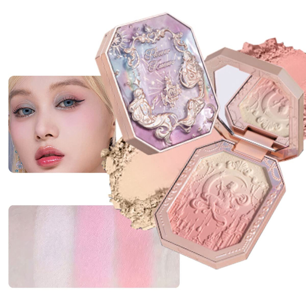 Moonlight Mermaid Lipstick Blusher Eyeshadow Longlasting Vibrant Color
